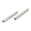 Tarnish Resistant 304 Stainless Steel Tube Beads STAS-H158-A04-P-2