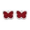 Brass Micro Pave Cubic Zirconia Pendants KK-C158-03D-P-1