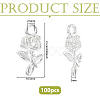 100Pcs Alloy Pendants FIND-DC0008-10S-2