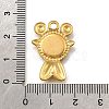 304 Stainless Steel Pave Natural White Shell Pendants STAS-C122-21F-02G-3