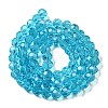 Transparent Glass Beads EGLA-A035-T10mm-D08-3