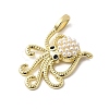 Alloy Enamel Pendants FIND-K028-08G-2