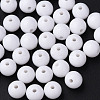 Opaque Acrylic Beads MACR-S370-C10mm-01-1