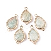 Natural Amazonite Links connectors G-L514-015E-1