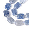 Natural Blue Aventurine(Dyed & Heated) Beads Strands G-T139-81-3
