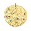 Real 18K Gold Plated PVD Vacuum Plating 304 Stainless Steel Pendants STAS-L278-003G-06-1