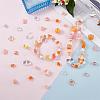 150 Pieces Random Rose Acrylic Beads Bear Pastel Spacer Beads Butterfly Loose Beads for Jewelry Keychain Phone Lanyard Making JX543I-5
