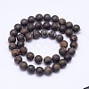 Natural Bronzite Beads Strands G-D745-6mm-2