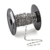 Tarnish Resistant 304 Stainless Steel Bar Link Chains CHS-K001-76-4
