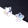 Electroplate Glass Beads EGLA-E059-G05-1