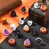 32Pcs 16 Styles Halloween Resin Display Decorations DJEW-CJ0001-04-5