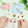 Ladybird Stitch Markers HJEW-AB00187-3