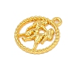Twelve Constellations Alloy Pendants PALLOY-Q006-01G-G-2