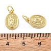 Brass Charms KK-C092-17B-G-3