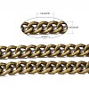 Iron Cuban Link Chains CH-R013-14x10x3-AB-5