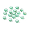 Opaque Spray Painted Glass Beads X1-GLAA-G118-01I-1