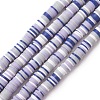 Handmade Polymer Clay Beads Strands CLAY-R089-8mm-T010-1