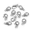 Zinc Alloy Lobster Claw Clasps E102-NF-2