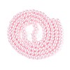 Baking Paint Pearlized Glass Pearl Round Bead Strands X-HY-Q003-6mm-05-01-2