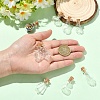 9Pcs 9 Styles Glass Bottles AJEW-YW0002-17-5