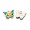Alloy Enamel Pendants ENAM-S115-146B-2