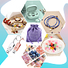 24Pcs Burlap Packing Pouches Drawstring Bags ABAG-BBC0001-07C-5