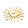 Brass Connector Charms KK-H435-10G-3
