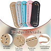 5Pcs 5 Colors PU Imitation Leather Bag Bottoms FIND-CL0001-87B-7