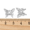 Hollow Brass Micro Pave Cubic Zirconia Pendants KK-H460-51P-3