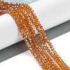 Electroplate Glass Beads Strands EGLA-A034-T3mm-A19-3