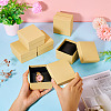 Square Paper Jewelry Bracelet Gift Boxes CON-TAC0010-91G-6