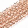 Glass Beads Strands EGLA-A044-T4mm-D20-1