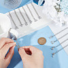 12 Constellation Alloy Rhinestone Cup Handle Pendant Decoration HJEW-AB00383-3