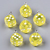 Epoxy Resin Pendants CRES-N025-12A-3