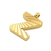 Ion Plating(IP) 304 Stainless Steel Charms STAS-G345-01G-Z-2