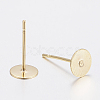 304 Stainless Steel Stud Earring Findings STAS-G179-55G-6mm-2