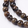 Natural Tiger Eye Round Bead Strands G-R200-10mm-3