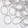 Alloy Open Back Bezel Pendants X-PALLOY-S121-84P-1