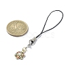 Alloy Enamel Mobile Straps HJEW-JM01474-3