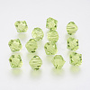 Imitation Austrian Crystal Beads SWAR-F022-10x10mm-252-1