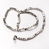 Electroplate Non-magnetic Synthetic Hematite Bead Strands G-F300-24A-06-2