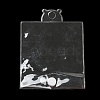 Transparent Plastic Button Bags OPP-Q007-01A-3