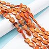 Natural Imperial Jasper Bead Strands G-C074-04G-4