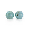 Round Imitation Gemstone Acrylic Beads OACR-R029-12mm-06-4