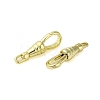 Brass Lobster Claw Clasps KK-B089-25G-2