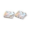Square Shape Sew on Rhinestone RGLA-C001-04B-001LA-3