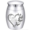 CREATCABIN Alloy Cremation Urn AJEW-CN0001-88B-1