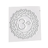 Self Adhesive Brass Stickers DIY-I044-08P-1
