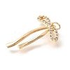 Brass Micro Pave Cubic Zirconia Pendants LS-KK-V008-13G-01-2