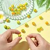30Pcs 2 Colors Famille Rose Porcelain Beads PORC-CJ0001-16-5